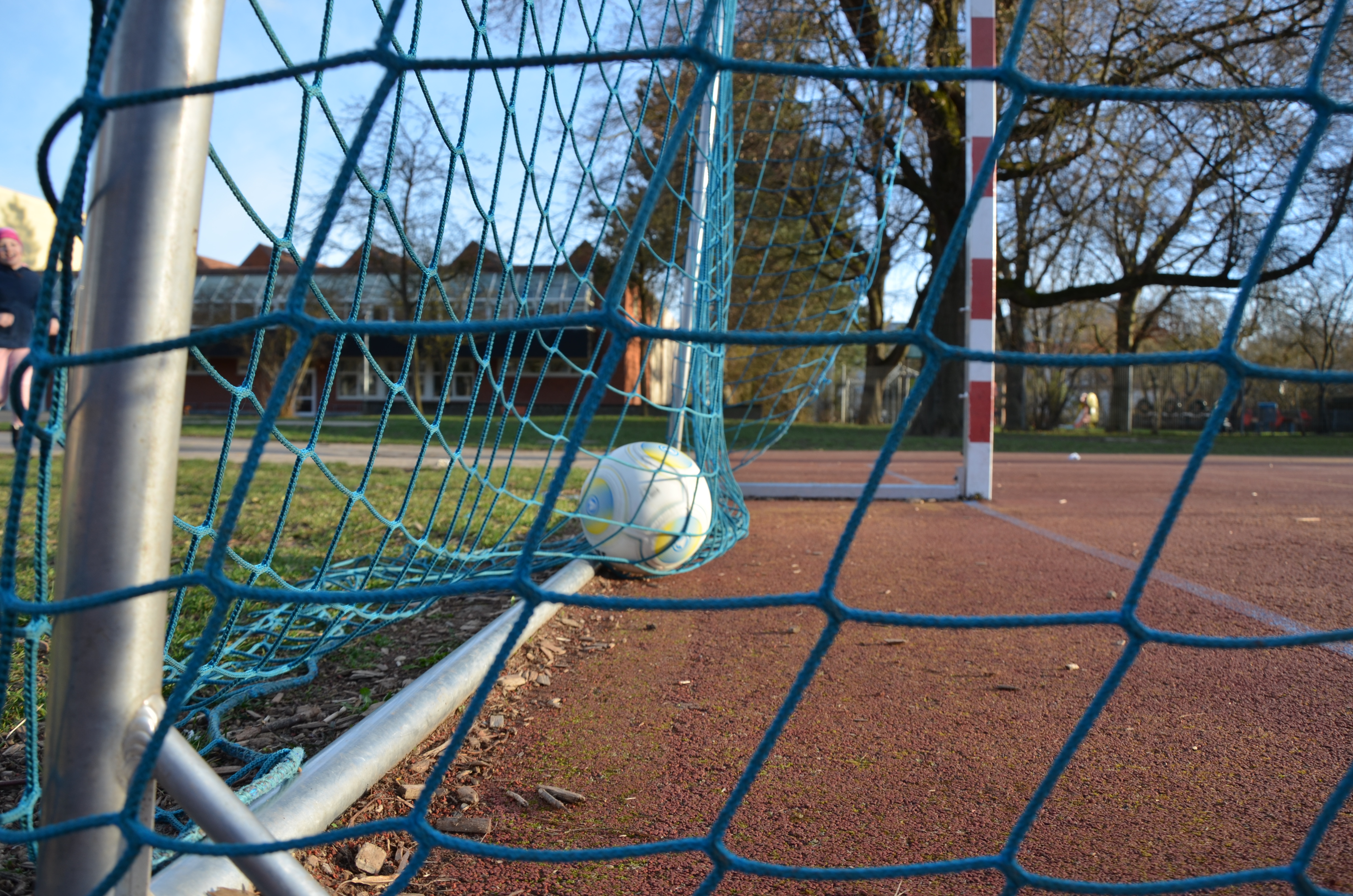 Netz Fußballtor